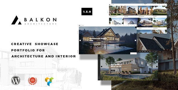 Balkon - Creative Responsive Architecture WordPress Theme - Business Corporate