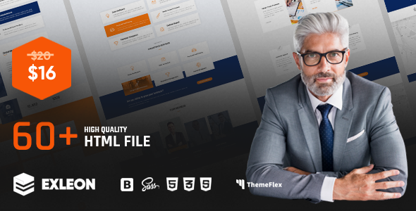 Exleon | The Multi-Purpose HTML5 Template - Corporate Site Templates