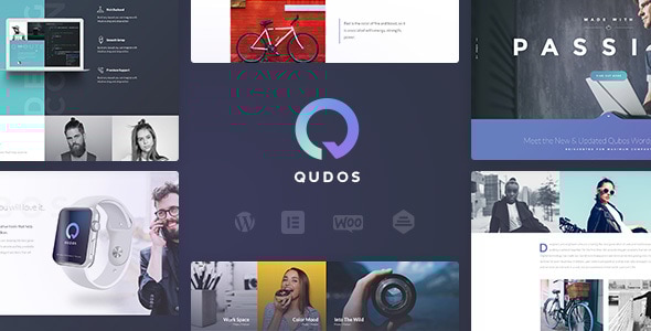 Qudos - Creative Portfolio & Agency WordPress Theme - Portfolio Creative
