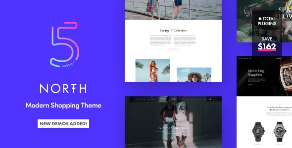 North - Responsive WooCommerce Theme - WooCommerce eCommerce