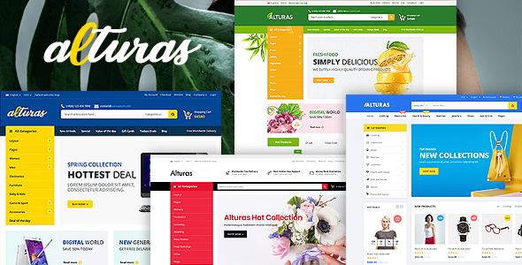 Alturas - Responsive Ecommerce HTML5 Template - Shopping Retail