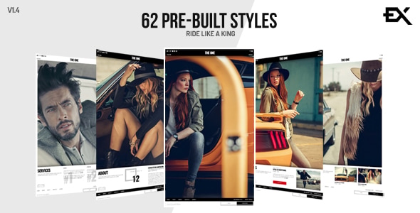 The One || Creative One Page Photography / Portfolio Template by ex-nihilo