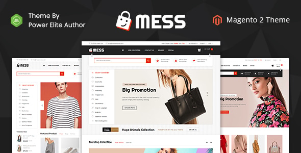 Mess - Responsive Magento 2 Theme - Fashion Magento