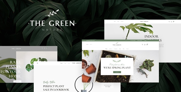 The Green - Houseplants & Gardening WordPress Theme - WooCommerce eCommerce