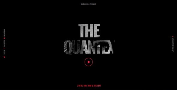 Quantex - Creative Coming Soon Template - Under Construction Specialty Pages