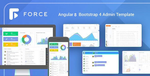 Angular 8 Admin Template with Bootstrap 4 - Admin Templates Site Templates
