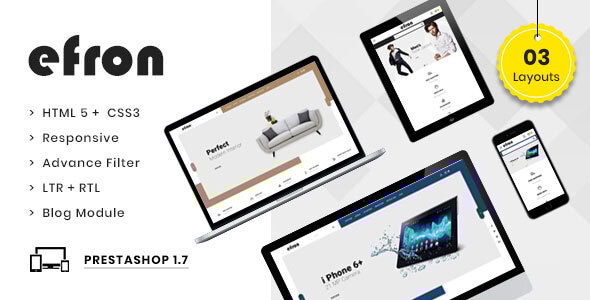 Efron Multipurpose - Responsive Prestashop 1.7 Theme - Miscellaneous PrestaShop