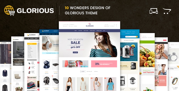 Glorious - Opencart Responsive Theme - OpenCart eCommerce