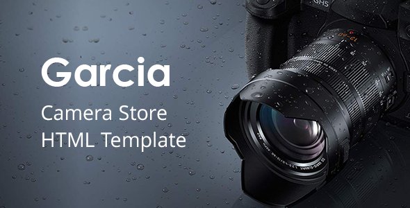 Garcia - Camera Store HTML Template by HasTech | ThemeForest