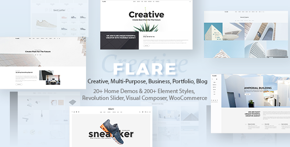 Flexible Multipurpose Theme | Flare - Creative WordPress