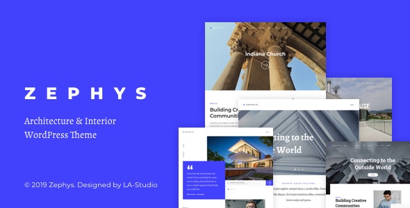 Zephys - Architecture WordPress Theme - Creative WordPress
