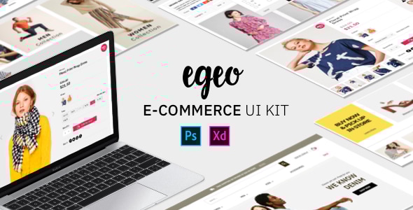EGEO E-Commerce UI Kit - Fashion Retail