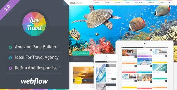 Love Travel - Webflow Template - Webflow CMS Themes