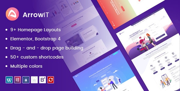 ArrowIT - Technology, Digital Transformation WordPress Theme - Software Technology