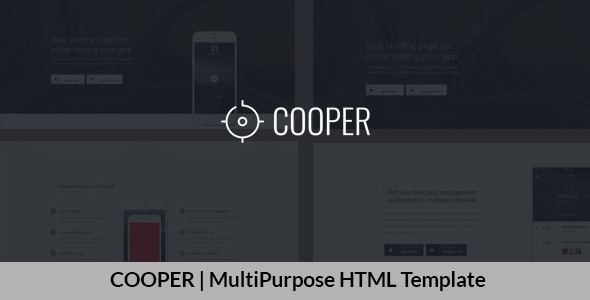COOPER | MultiPurpose HTML Template - Technology Site Templates