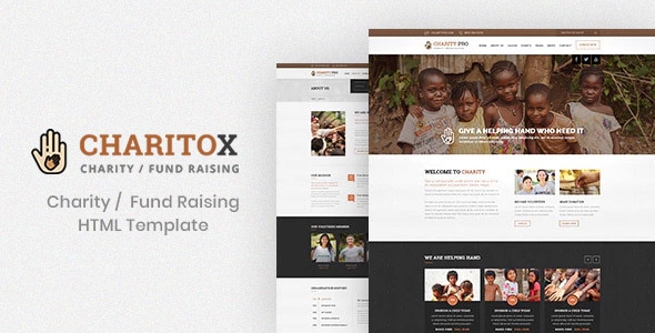 Charitox : Charity and Fund Raising HTML Template - Charity Nonprofit