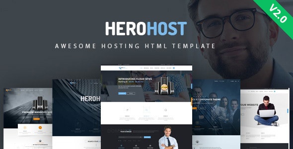HeroHost - Web Hosting HTML Template - Hosting Technology