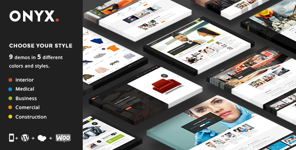 Onyx - Multi-Concept Business WordPress Theme - Business Corporate