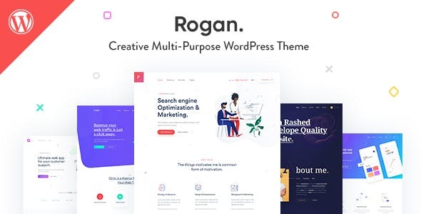 Rogan - Creative Multipurpose WordPress Theme for Agency, Saas, Portfolio - Creative WordPress