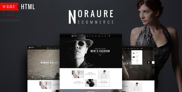 Fashion Clothing HTML Template - Noraure by BootXperts | ThemeForest