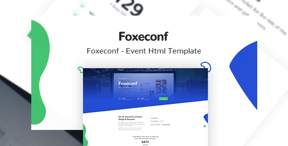 Foxeconf - Event HTML Template - Events Entertainment