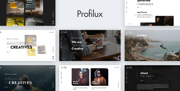 Profilux - Creative Website - Portfolio Creative