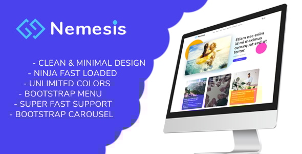 Nemesis | Responsive Minimal Blogger Theme - Blogger Blogging