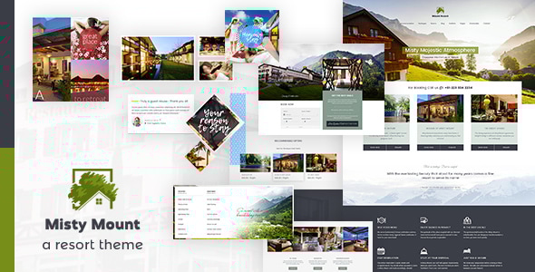 Mount Resort & Hotel WordPress - Travel Retail