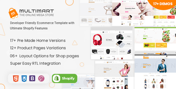 Multimart - Shopify Responsive Theme OS 2.0 - Shopify eCommerce