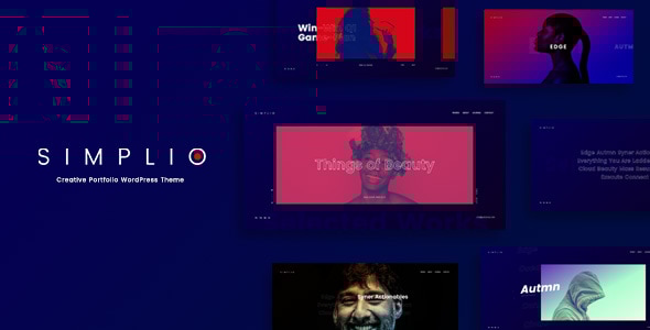 Simplio - Creative Portfolio WordPress Theme - Portfolio Creative