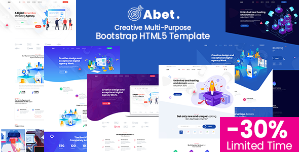 Abet - MultiPurpose Bootstrap HTML5 Template - Corporate Site Templates
