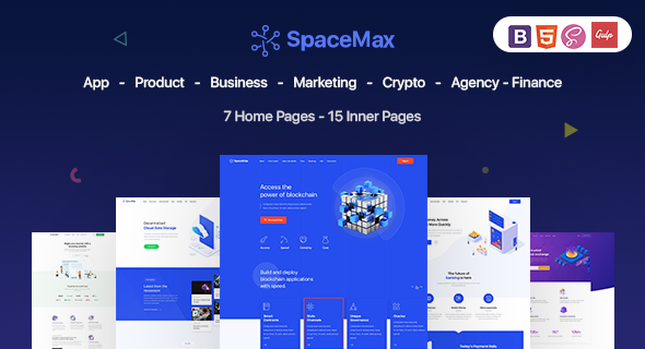 SpaceMax - Multipurpose HTML Template - Site Templates