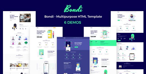 Bondi - Multipurpose HTML Template - Creative Site Templates