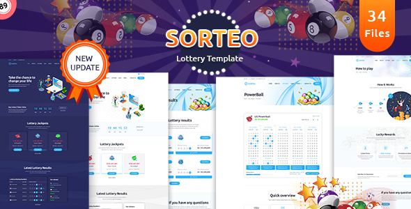 Sorteo – Lotto HTML Template - Miscellaneous Specialty Pages