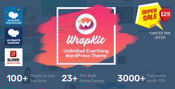 WrapKit | WordPress Theme Toolkit - Business Corporate