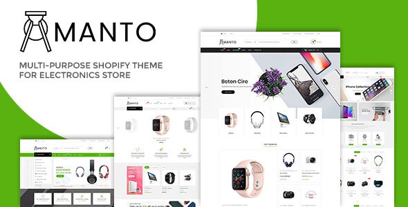 Amanto | Multi-Purpose Shopify Theme for Electronics Store - Shopify eCommerce