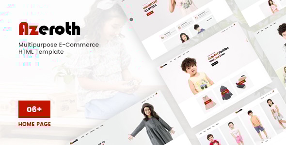 Azeroth - Multipurpose E-commerce HTML Template - Fashion Retail