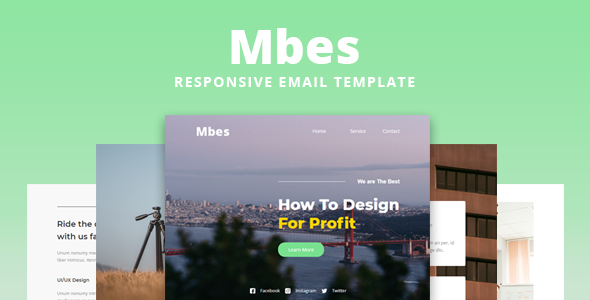 Mbes - Responsive Email Template - Newsletters Email Templates