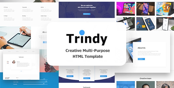 Trindy — Multi Purpose Html Template - Creative Site Templates