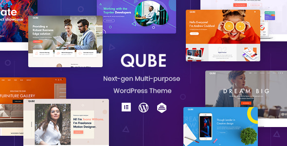 Qube - Responsive Multi-Purpose Theme - Business Corporate