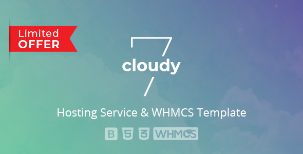 Cloudy 7 - Hosting Service & WHMCS Template - Hosting Technology