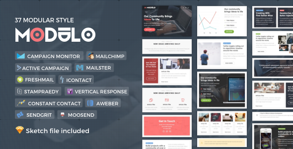Modulo | Responsive Email - Newsletters Email Templates