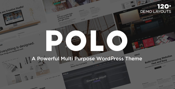 Polo - Responsive Multi-Purpose WordPress Theme - Corporate WordPress