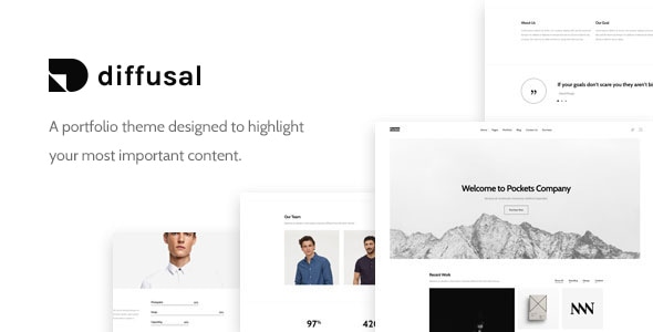 Diffusal - Portfolio Creative WordPress Theme - Portfolio Creative
