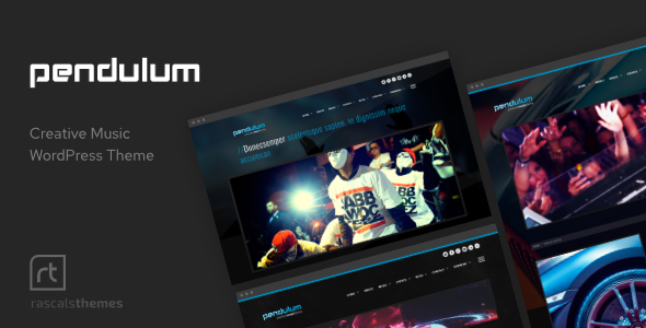 Pendulum - Beat Producers, DJs & Events Theme for WordPress - Music and Bands Entertainment