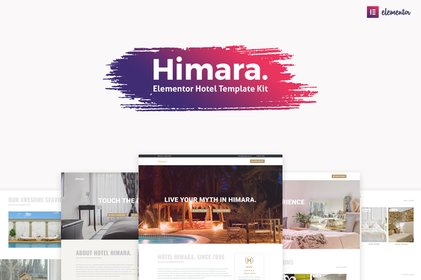 Himara - Hotel Template Kit - Travel & Accomodation Elementor