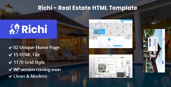 Real Estate HTML5 Template - Corporate Site Templates