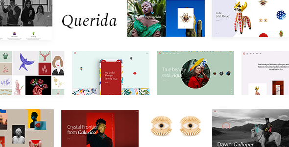 Querida - Creative Agency WordPress Theme - Creative WordPress