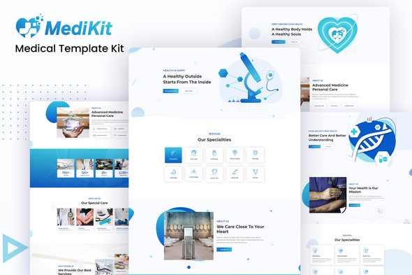 MediKit - Medical Template Kit - Health & Medical Elementor