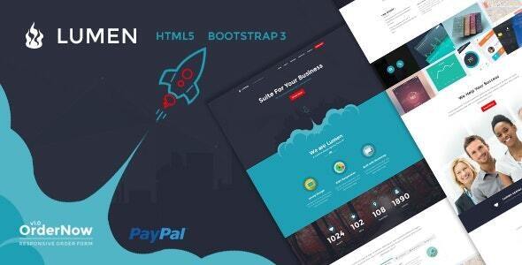 Lumen - Multi-Purpose Bootstrap Template - Creative Site Templates
